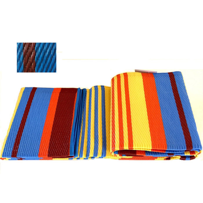 Latitude Run® Barberie Striped Red/Yellow Indoor/Outdoor Plastic Straw